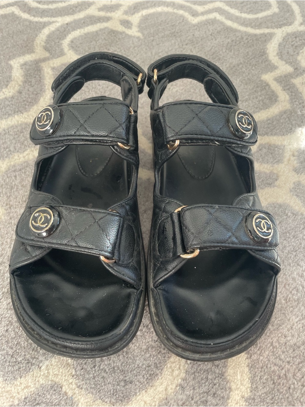 CHANEL Dad Sandals READ DISCRIPTION